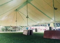 40 x 80 Party Tent  Interior