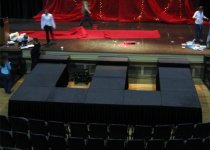 Stage for a Fashion Show