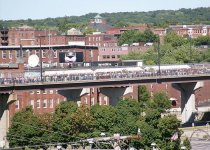Marquees on Bridge for Bras Across America