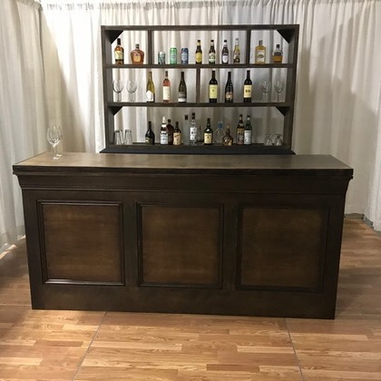 Savannah Bar Back (6’ wide x 45