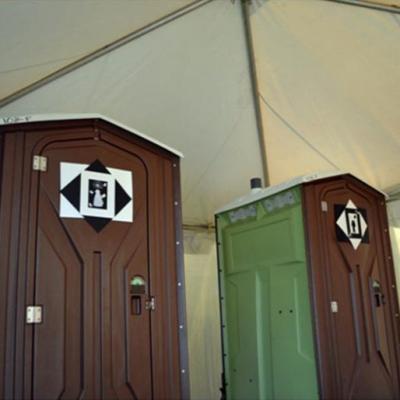 15 X 15 Vanity Tent Interior