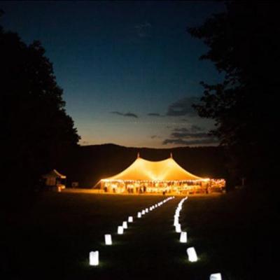 Cafe Perimeter String Lighting1