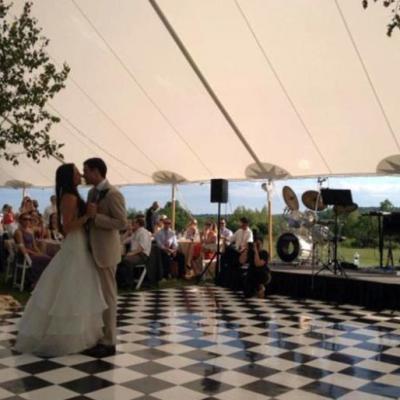 Black White Dance Floor