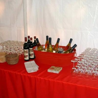 6' Table used for a Wine Bar