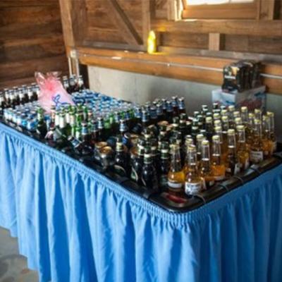 Fill'n Chill Table used for a Self Serve Bar
