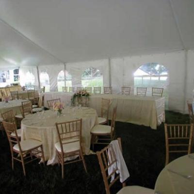 Traditional Rectangle Head Table With Seating On One Side