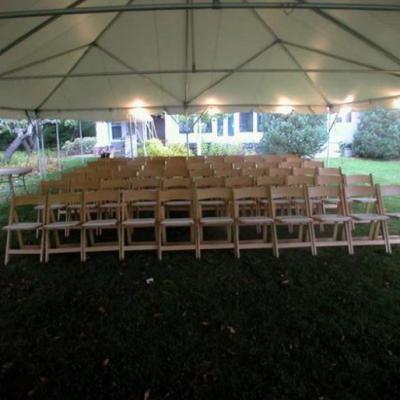 Natural Garden Chairs For Ceremony