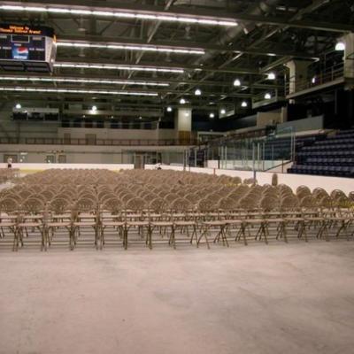 Neutral Comfort Back Chairs For Commencement Ceremony