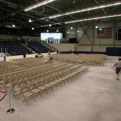 Tan Chairs For Commencement Ceremony