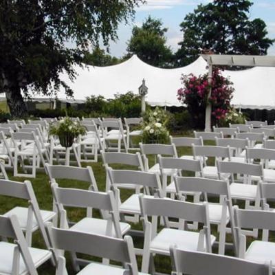 White Garden Chairs For Ceremony