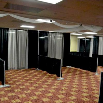 Black Grey Drapes