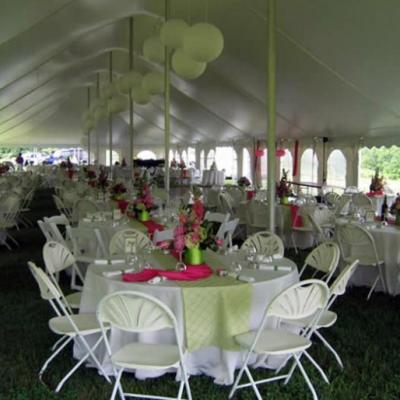 40 X 140 Century Tent Interior