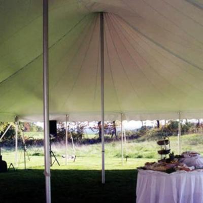 30 x 45 Century Tent Interior