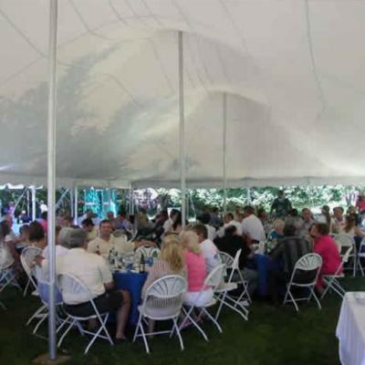 30 x 60 Century Tent Interior