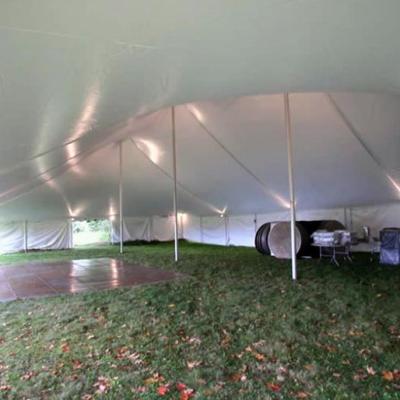 50 X 80 Century Tent Interior
