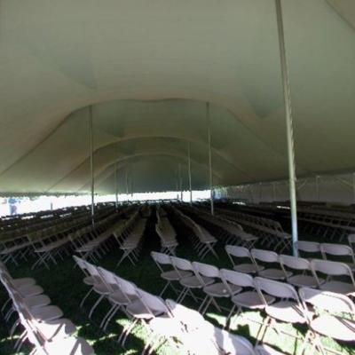 60 X 150 Century Tent Interior