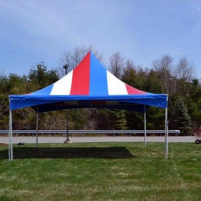 20 X 20 Festival Frame Tent Red White Blue