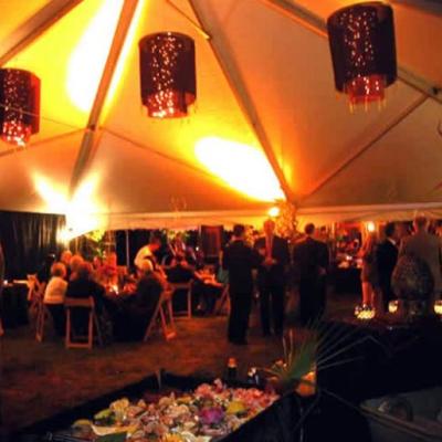 40 X 40 Frame Tent Interior