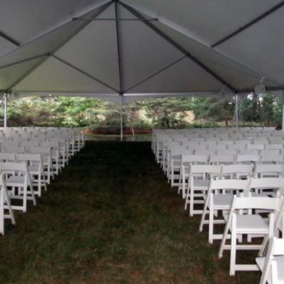 40 x 60 Frame Tent Interior