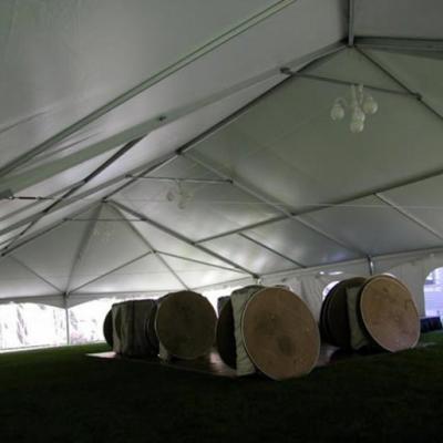 40 x 80 Frame Tent Interior